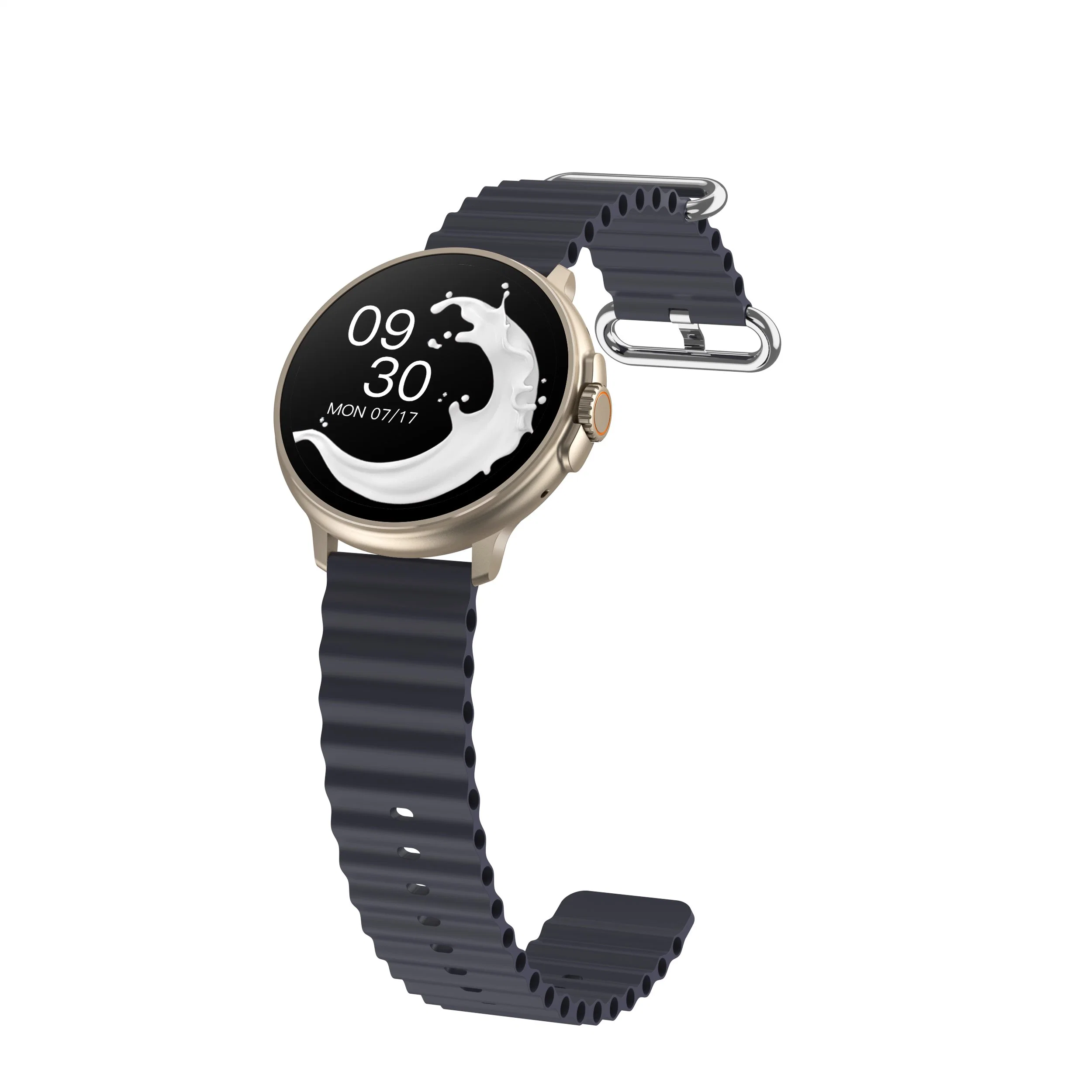 Ultra Round Sport Smart Watch 1.39 Inch Full Big Screen Wireless Charging Bt Call GPS NFC Smartwatch LC306 Kr306