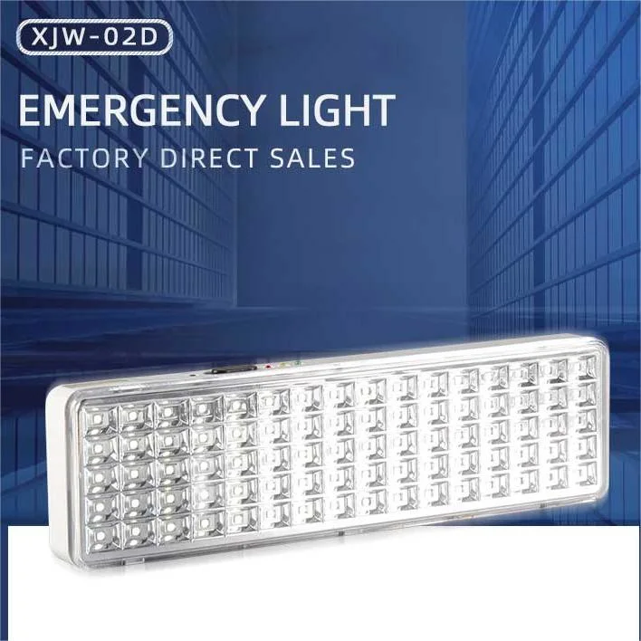 Luz LED de emergência recarregável por grosso para corredores/escadas/fogo externo Portas