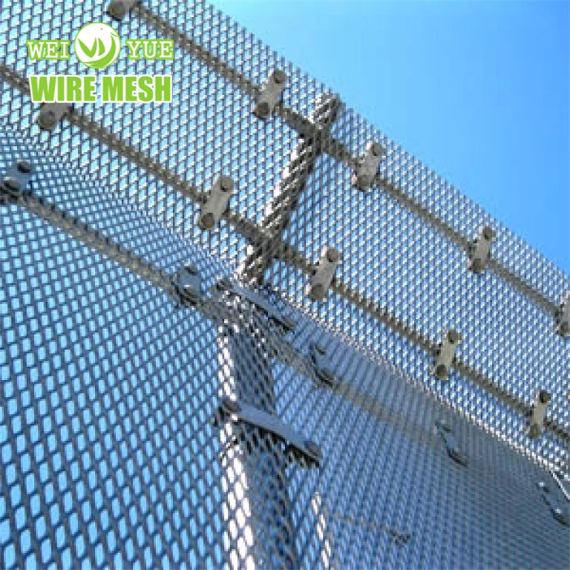 Hot Sale Factory Walkway Diamond Expanded Metal Sheet Fence Slope Protection Net