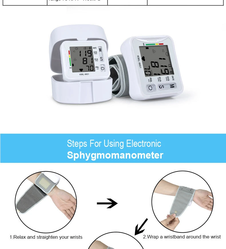 Примите OEM артериального давления дозатор брат Sphygmomanometer электронных медицинских приборов