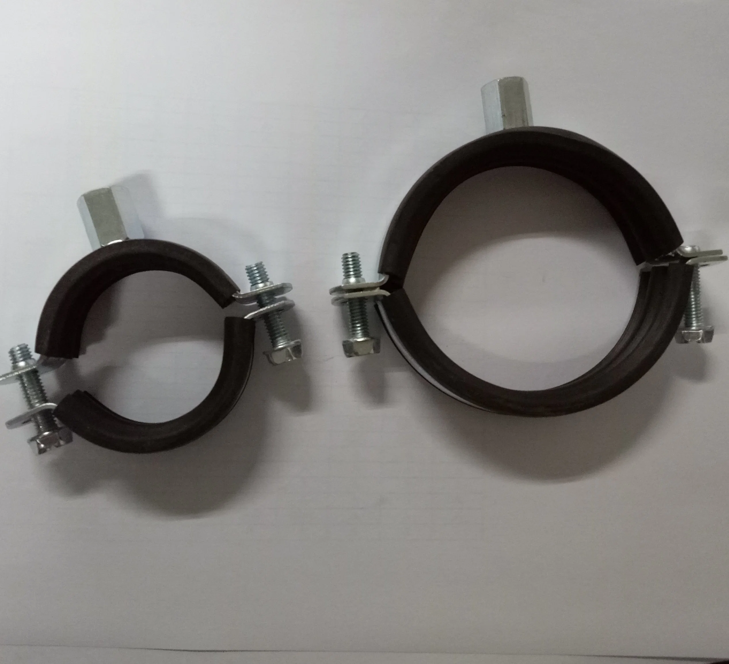 Pipe Clamp with Screw and Nylon Plug