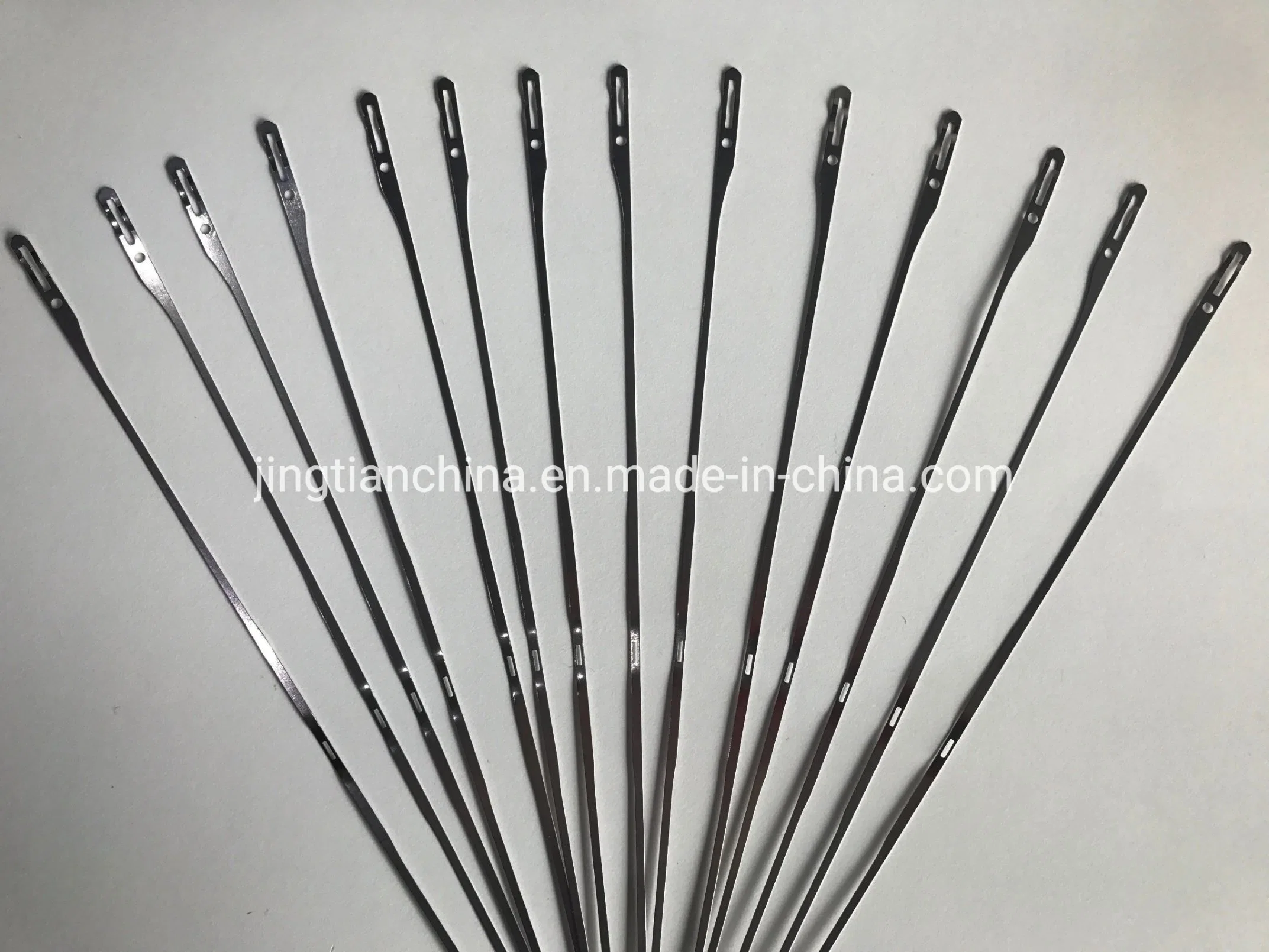 Flat Steel Heald Wire. 420j2/301. Textile Parts