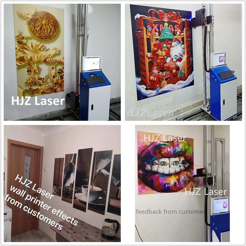 3D Wall Printing Machine Direct Vertical to Wall Painting Lasrge Size Mural Drawing Robot