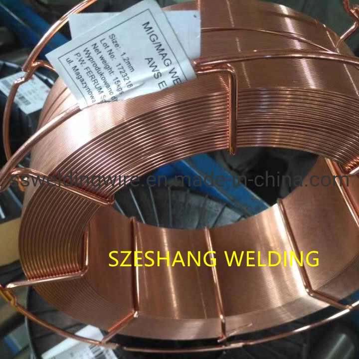 Er70s-6 Welding Wire 0.8mm D270 Plastic Spool MIG Wire/ MIG Welding Wire/ Welding Product with Copper Coated