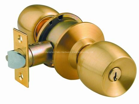 Tubular Lever Two Ends with Lock Sliding Door Handle Lock