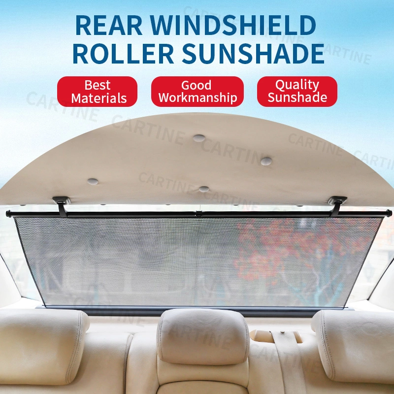 Manual Rear Windshield Car Sunshade 95cm