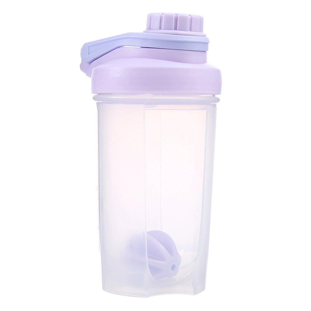 BPA Free Sports garrafa de água plástica ginásio Fitness Protein Food Frasco para agitadores de nivelação com caixa de armazenamento para bolas de mistura