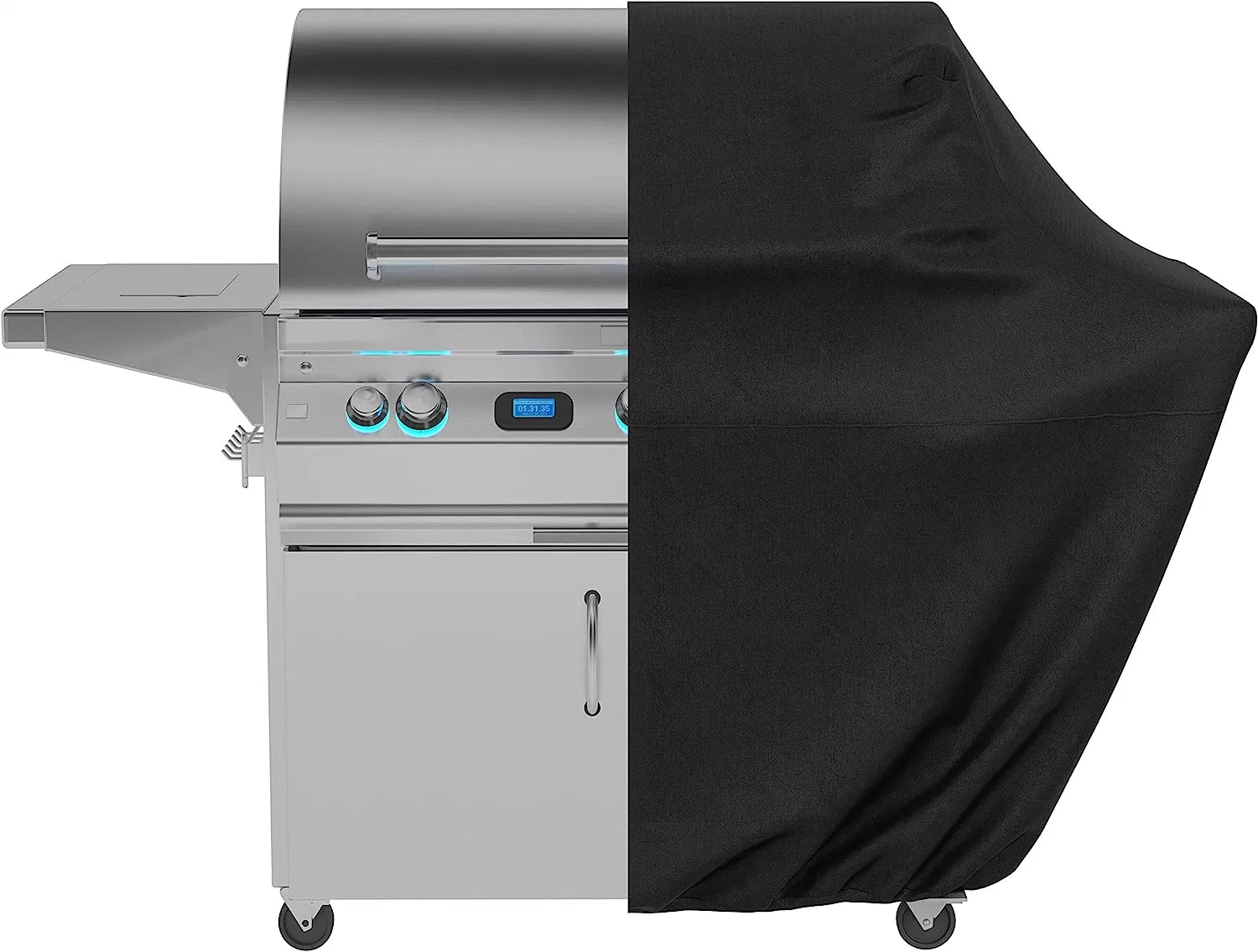 Basics Gas Grill Barbecue 60 Inch Black Accessories Cover