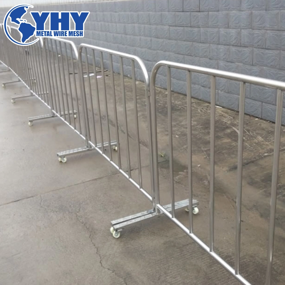 Galvanized Pipe Crowd Barrier for Temporary Construction