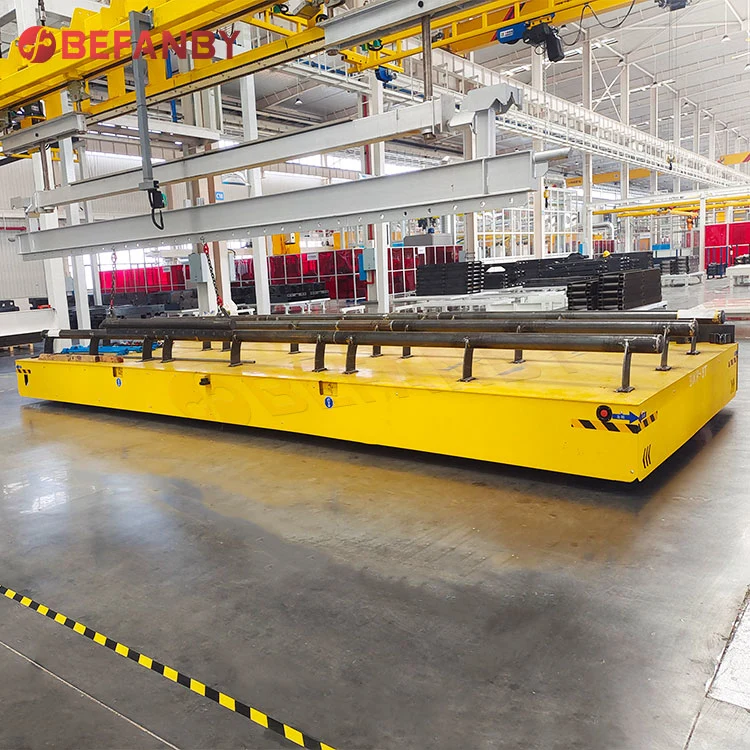 Die Mold Handling Multidirectional Automated Turning Steerable Trackless Transfer Cart