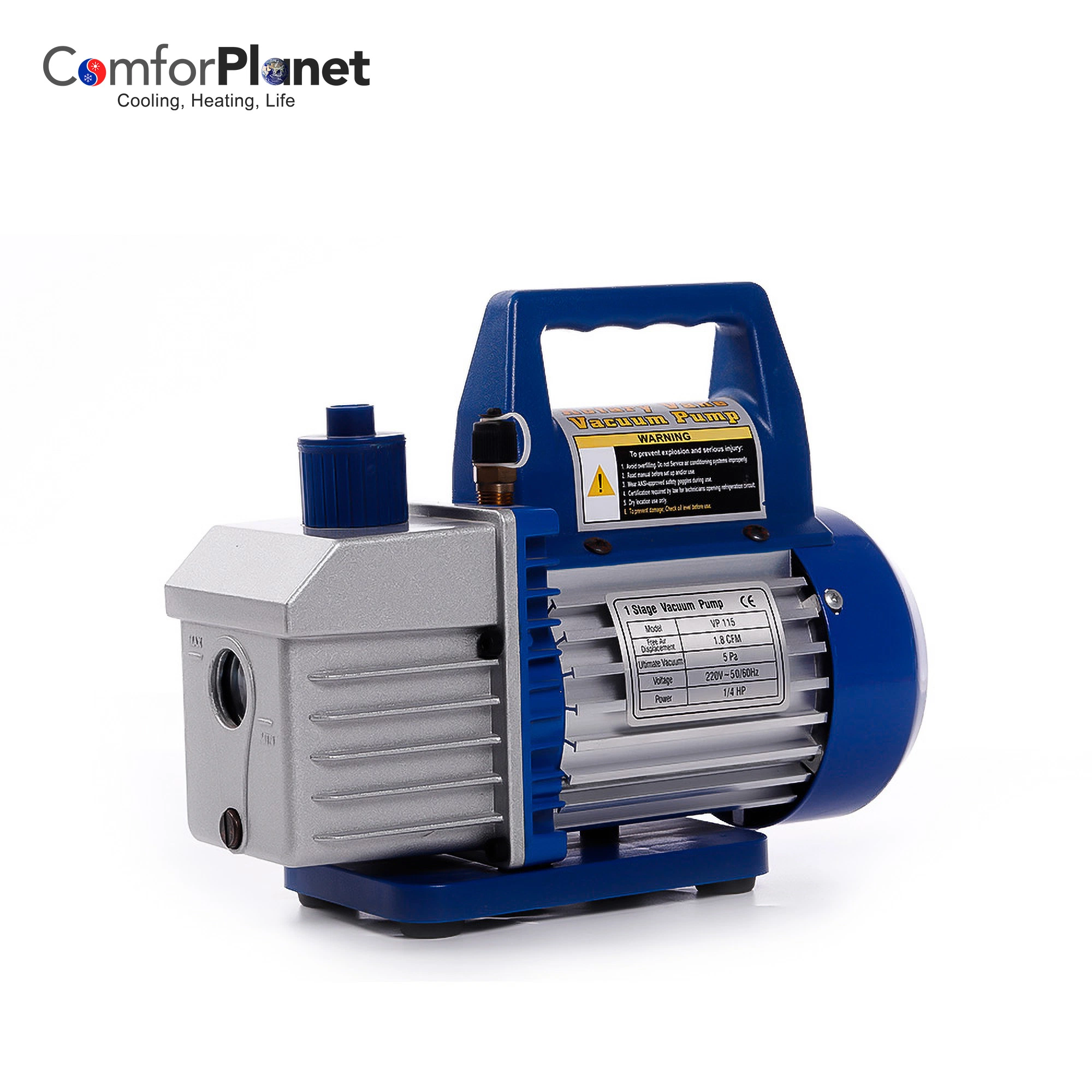 HVAC High Speed Rotary Vane Hand Midical Air Single/Dual Stage Rotary Vane Vacuum Pump