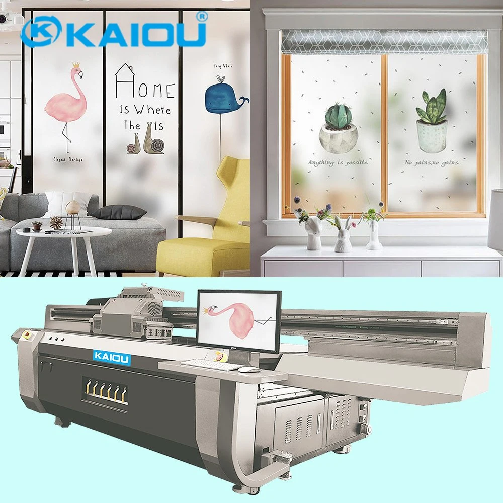 China 2513 Glass Metal Wood Flatbed UV Printer Ricoh G5 Newest Industrial Printing Machine