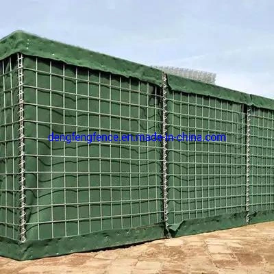 Mil 10 Protección de bordes Muro Barrera defensiva Precio Seguridad Galvanizada Pared pesada