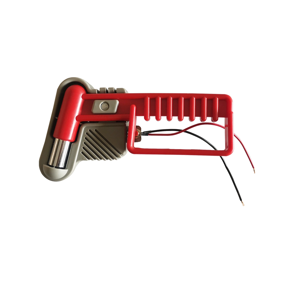 Bus Spare Body Parts Safety Emergency Hammer with Switch and Wire Rope