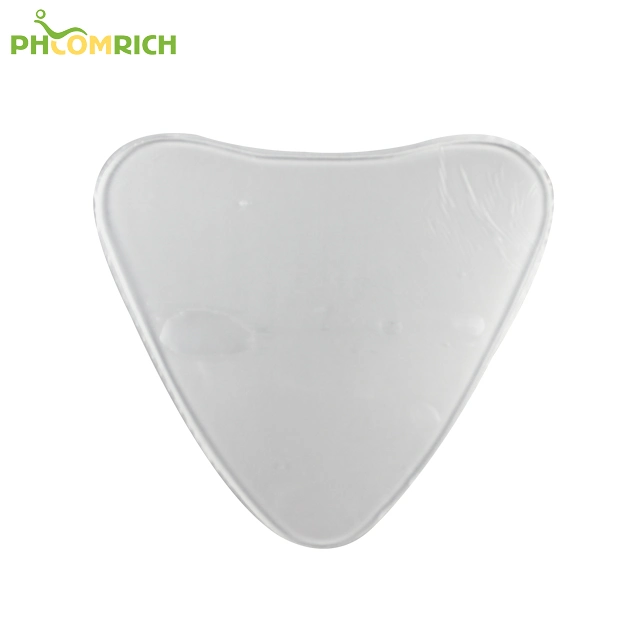 Heart-Shaped Reusable Anti Wrinkle Chest Pads Washable Silicone Chest Wrinkle Pads