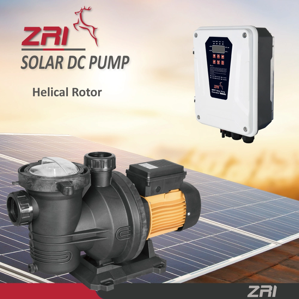Latest Upgrade Zssp 110V1200W Solar Swimming Pool Pump with MPPT Controller