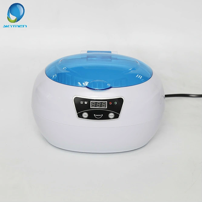 Jewelry Glasses Brush Digital Ultrasonic Cleaner 600ml