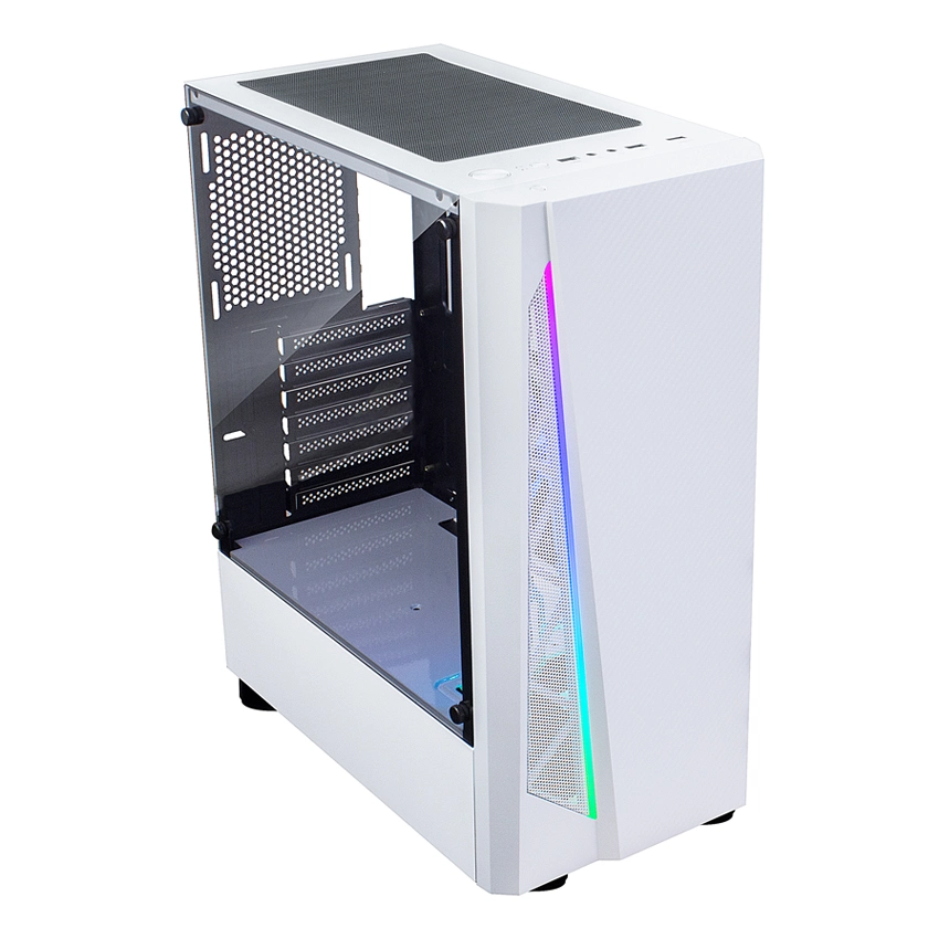 Buntes Design ATX Gaming Computer Case USB3,0 PC-Gehäuse mit Frontplatte Aus Metallgewebe