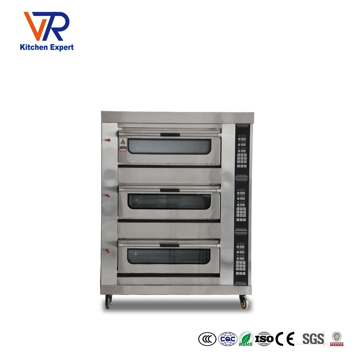 Commercial Electric Gas Deck Oven Baking Cake Bakery Machines Bakery Equipment Loaf Bread Gas Pizza Ovens