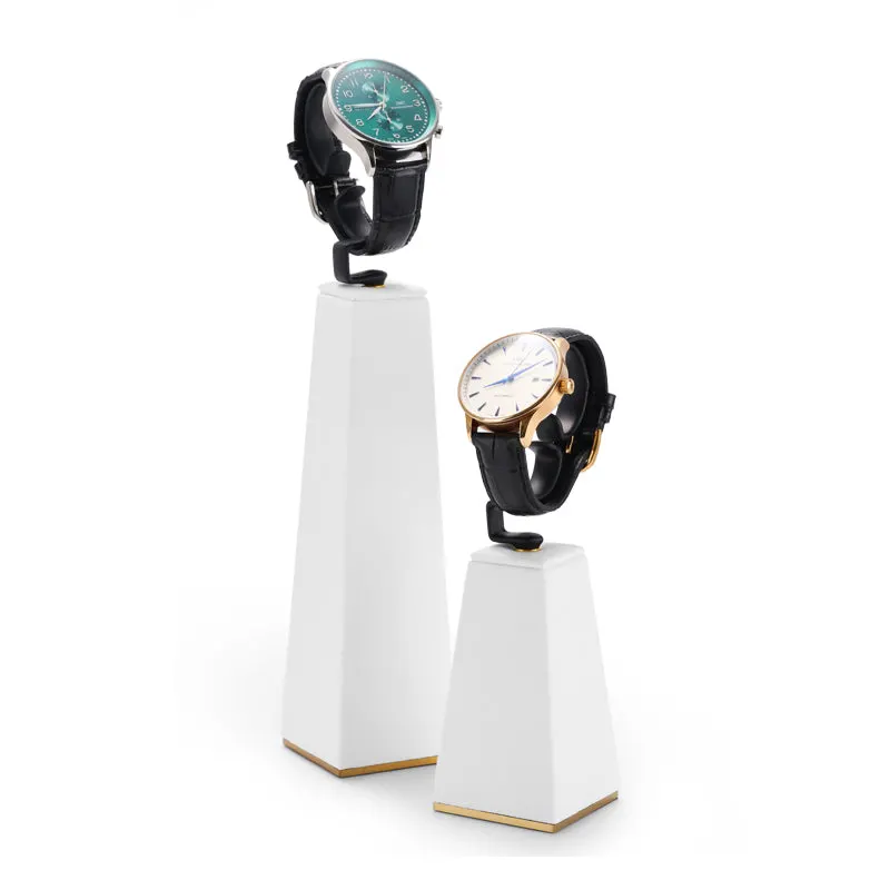 O relógio de relógio branco de luxo com suporte de relógio apresenta NDIS-112