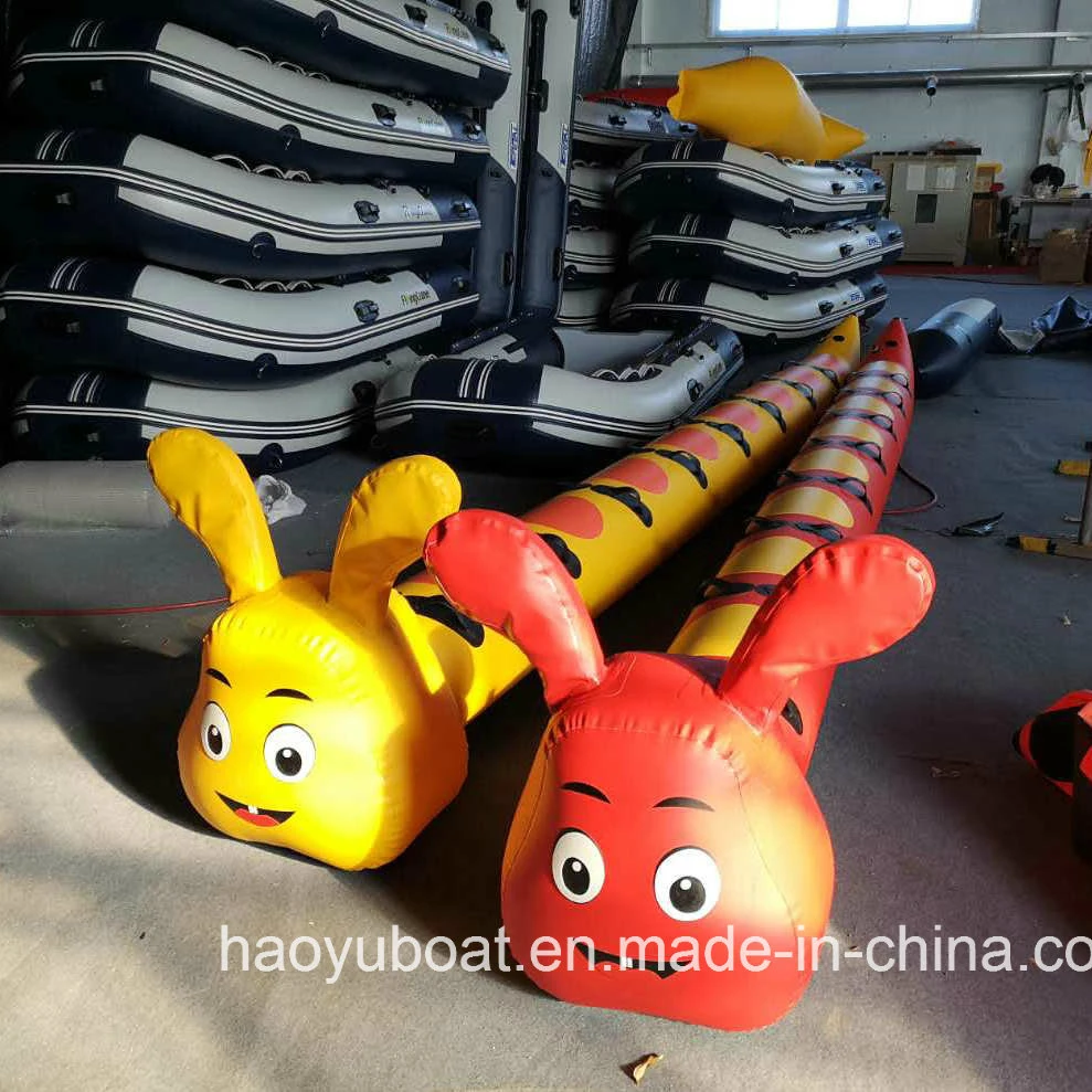 Haoyu Embarcaciones neumáticas Caterpillar productos Juego Banana Boat