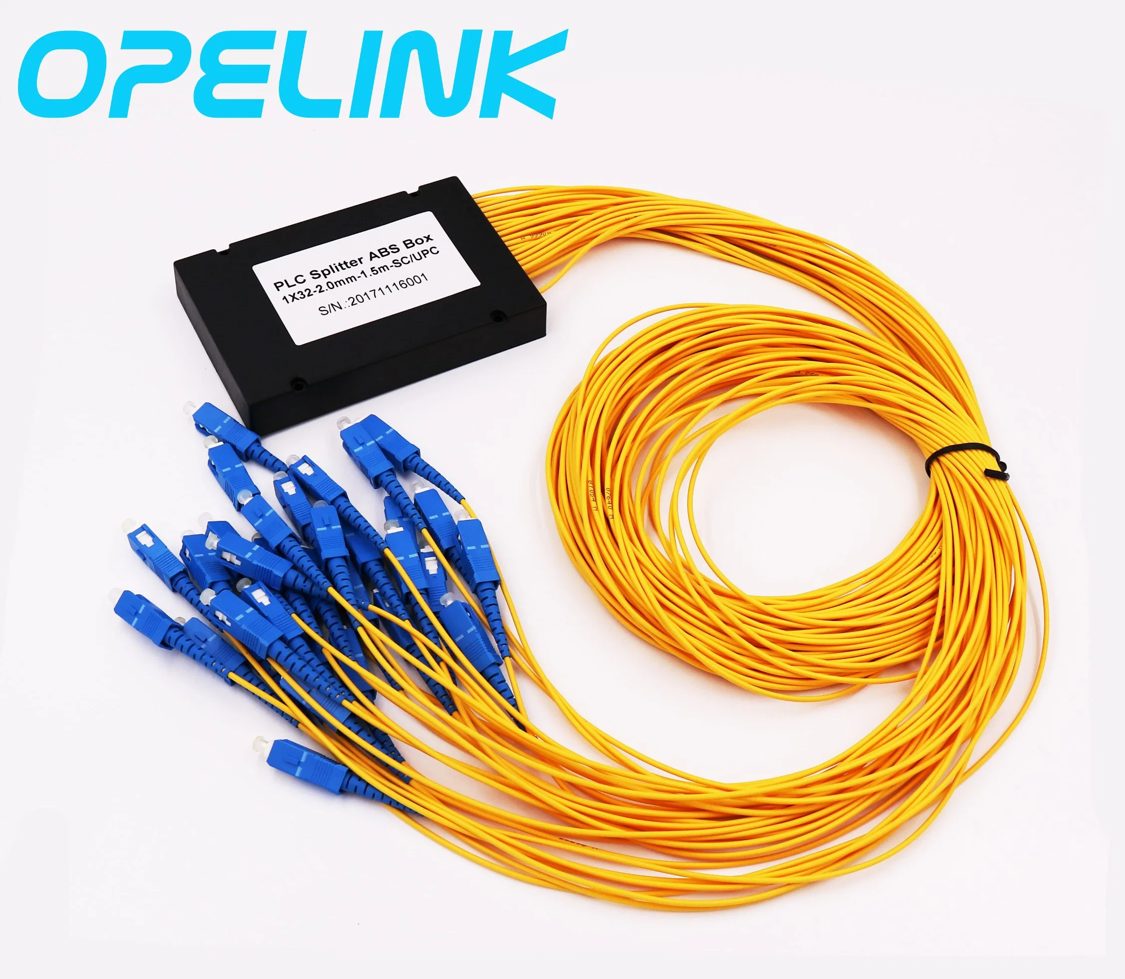 1X32 Sc/Upc ABS Box Fiber Optic PLC Splitter