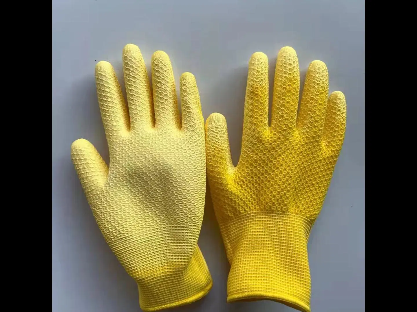 New Design Fashion PU Coated Safety Working Gloves