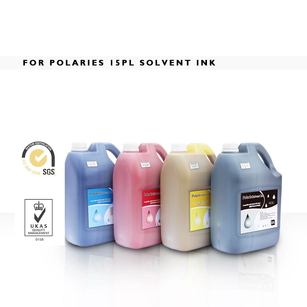 Spectra Polaris Pq512 15pl 35pl Mild Solvent Tinte für Flora Lj320p Gongzheng Drucker