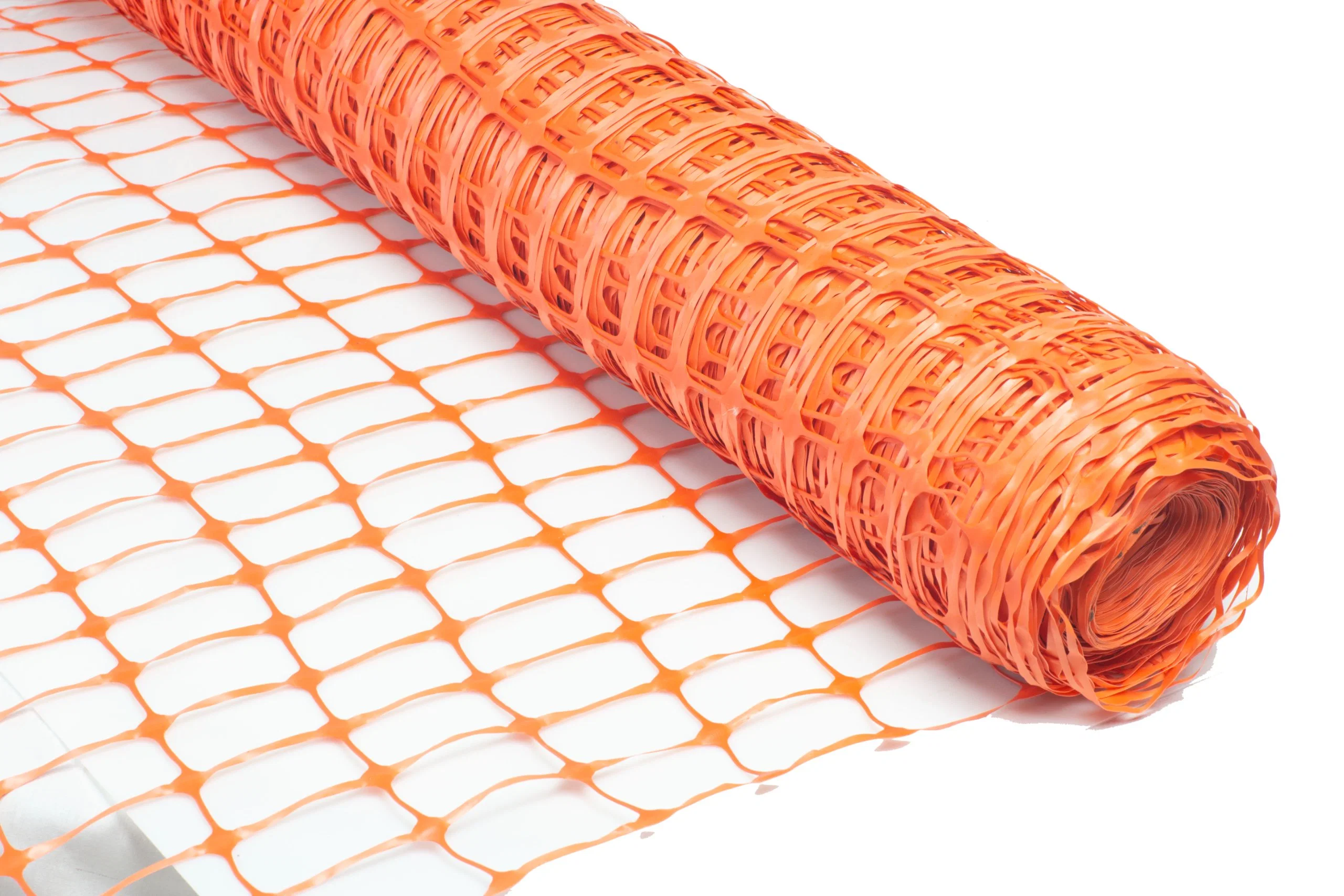 Opt23 Factory High Strength Security Protection Outdoor Orange Safety Fence Tensile Plastic Mesh for Construction Barrier Warning Fenc