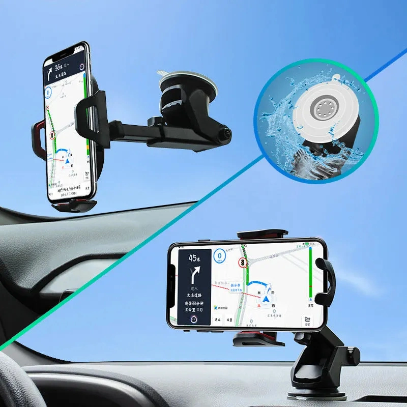 Tablero de instrumentos parabrisas de aire de ventilación Soporte de soporte de teléfono de coche Sucker Soporte para teléfonos móviles GPS