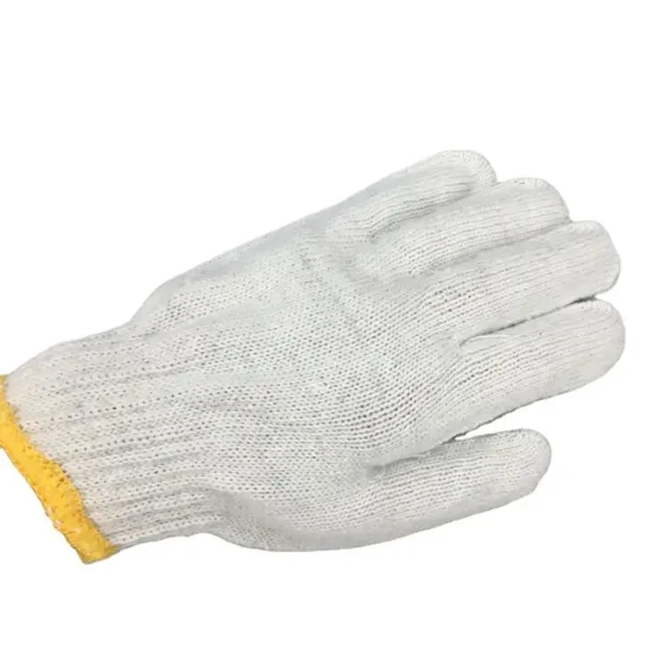 Factory Price Cotton Gloves Good Protection Do Not Cut Hands Not Easy to Break High quality/High cost performance  Factory Price for Construction Workers