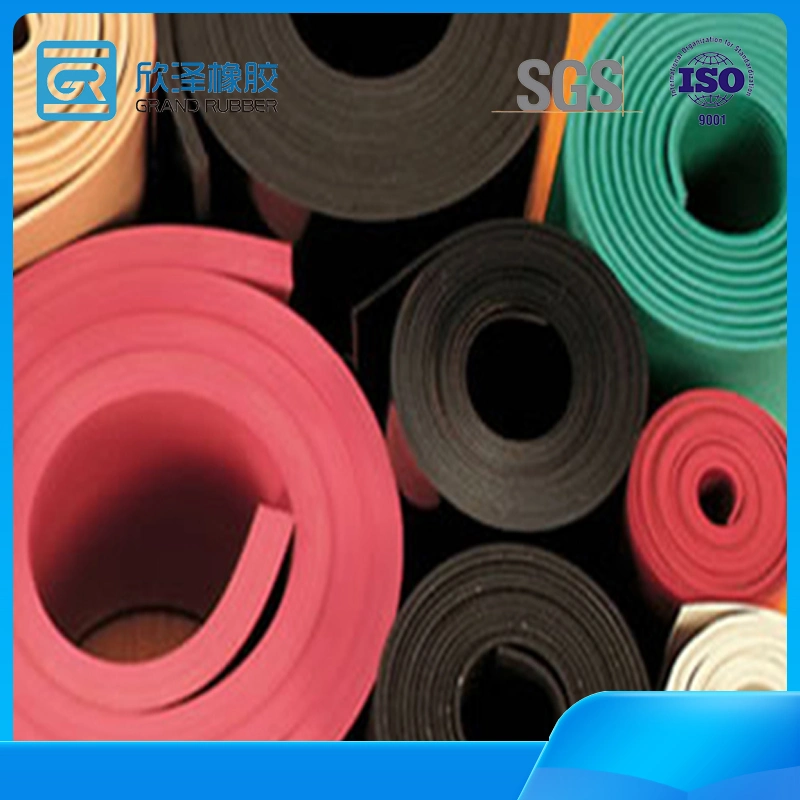 Customized Powder-Free Neoprene Fabric Cutting Mat Silicone Foam Cow Rubber Sheet with Good Price