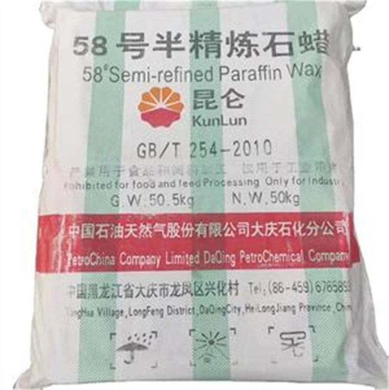 Solid 58-60 Fully Refined Paraffin Wax 50kg or 25kg Pack