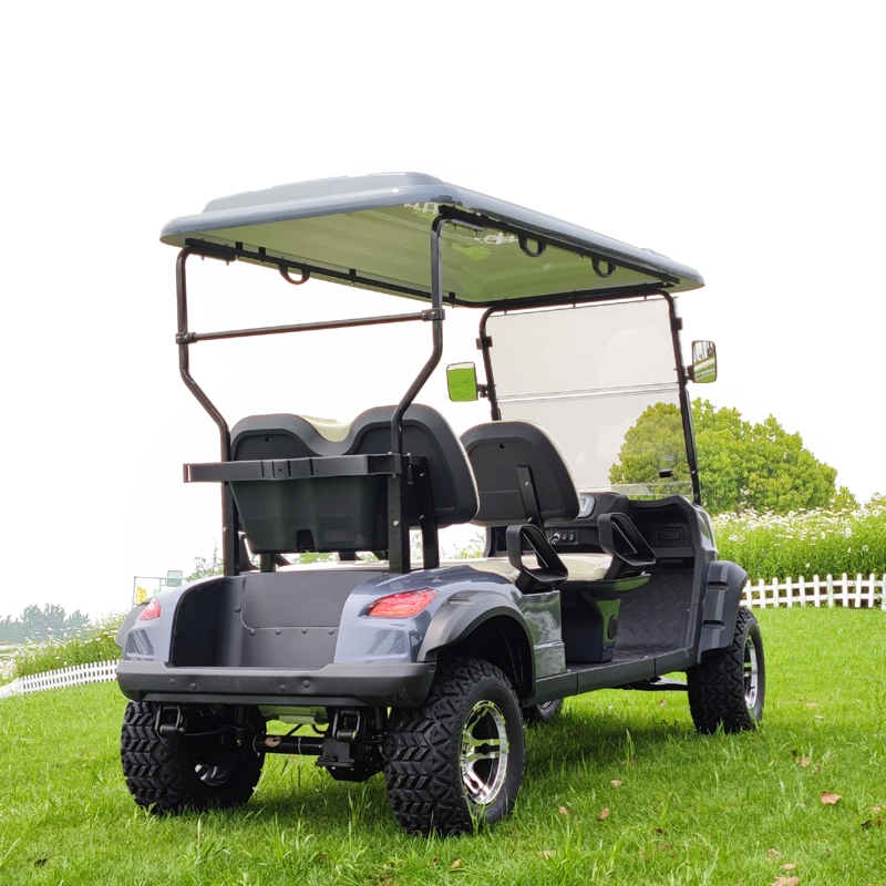 4 Seater 72 Volt Lithium Battery Small Electric Vehicle off Road Golf Cart Car