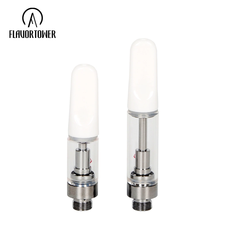 510 حز خرطوشة Skk243 ضغط في زيت Atomizer السميك سعة 0.5 مل كوب فارغ سعة 1.0 مل، لون قابل للاستخدام مرة واحدة، كرز بخزف الأبخرة