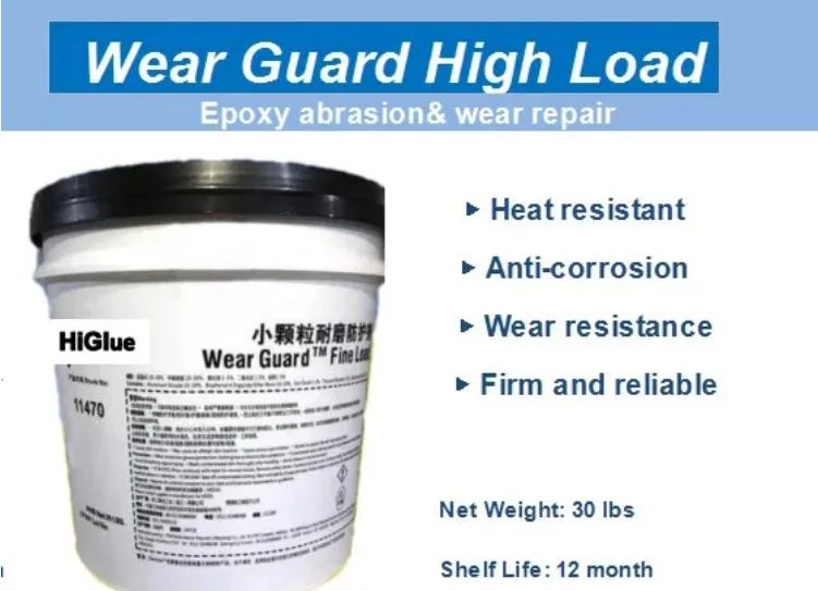 Higlue Alumina Ceramic Bead-Filled Toughened Epoxy Resin Wear and Abrasion Resistant Coating