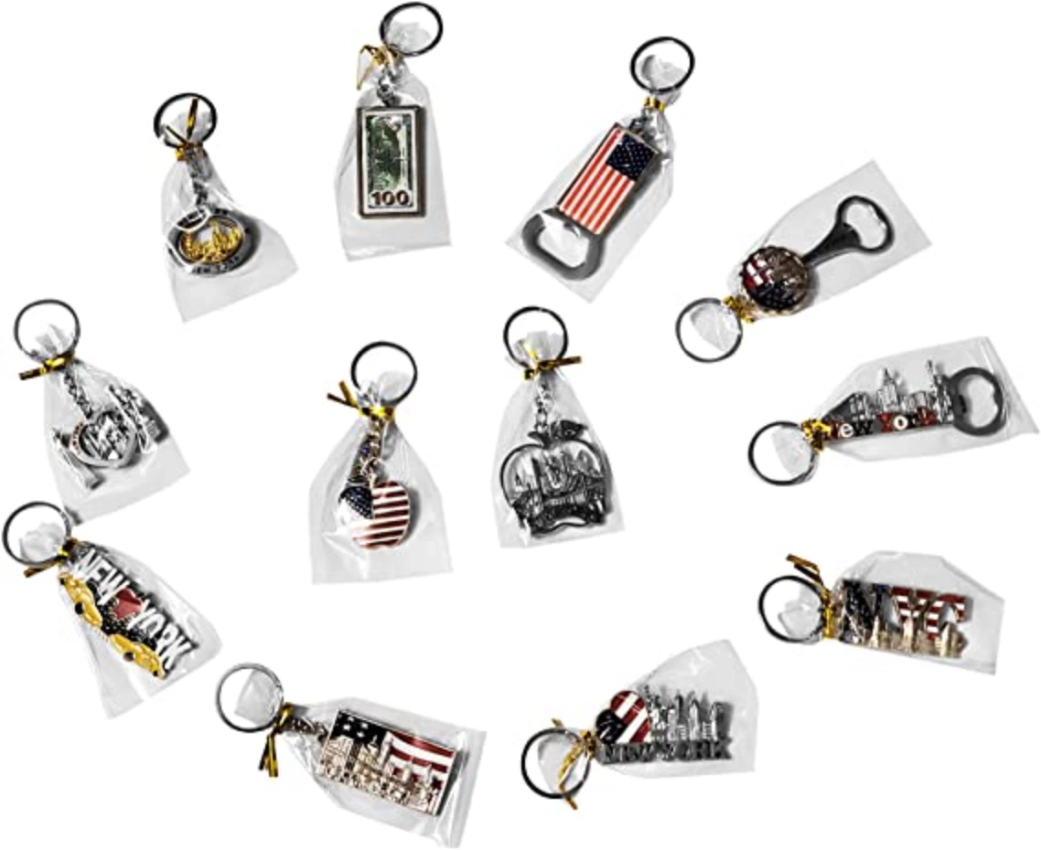 Wholesale/Supplier Promotion Gift Ny Landmark Enamel Colorful Printing Bottle Opener Landscape Keychain