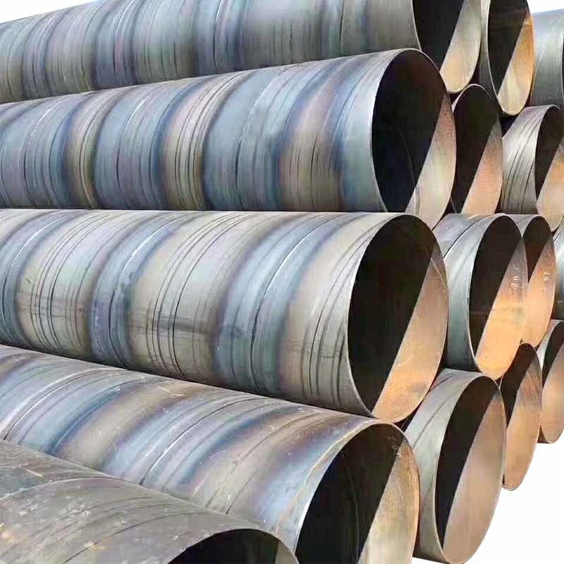 China Hersteller Carbon Steel Q195/Q355 geschweißte Rohr mit Spirale