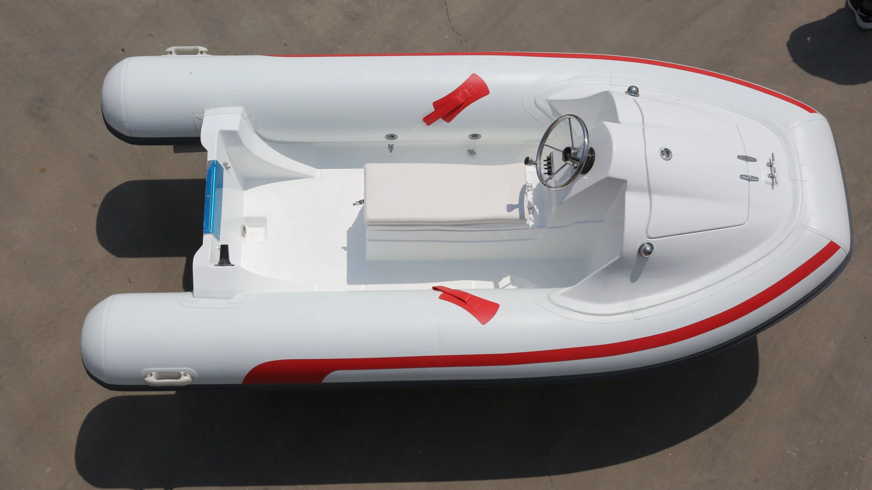 New Model French Orca Hypalon Material 3.6m Length Fiberglass Hull Rib Boats with CE Certificate