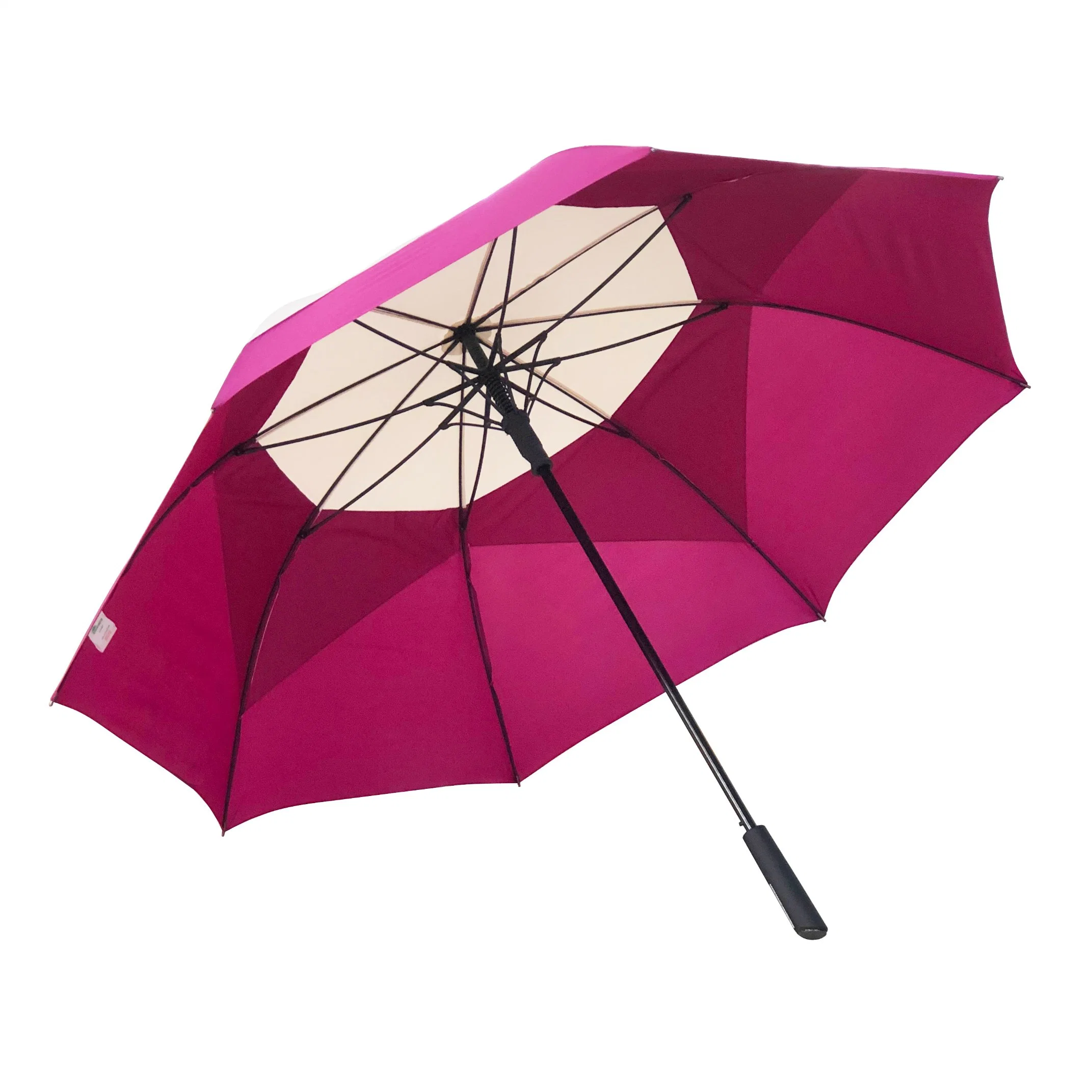 30' ' Guarda Chuva Violet/Blanc Custom Match Femmes de Couleur Windproof Parapluie cadeau