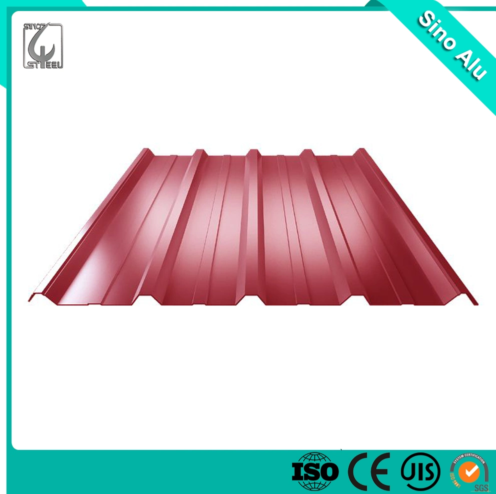 High-Quality JIS Dx51d SGCC Q235 0.13-0.9mm 3050 Corrugated Aluminium Roofing Sheets