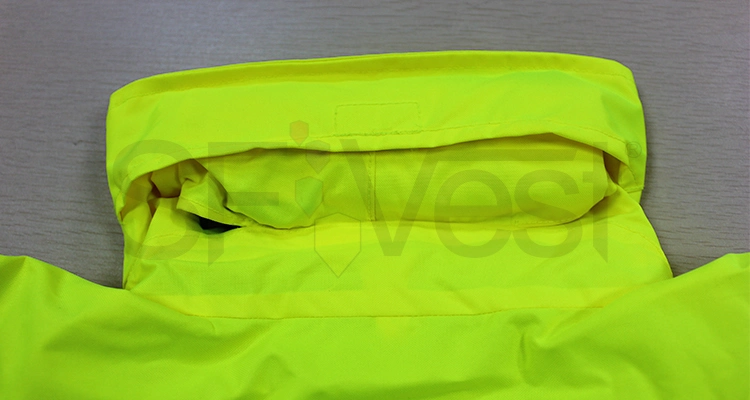 2020 High Visibility Security Roadway Warning Winter Jacket Reflective Safety Clothing