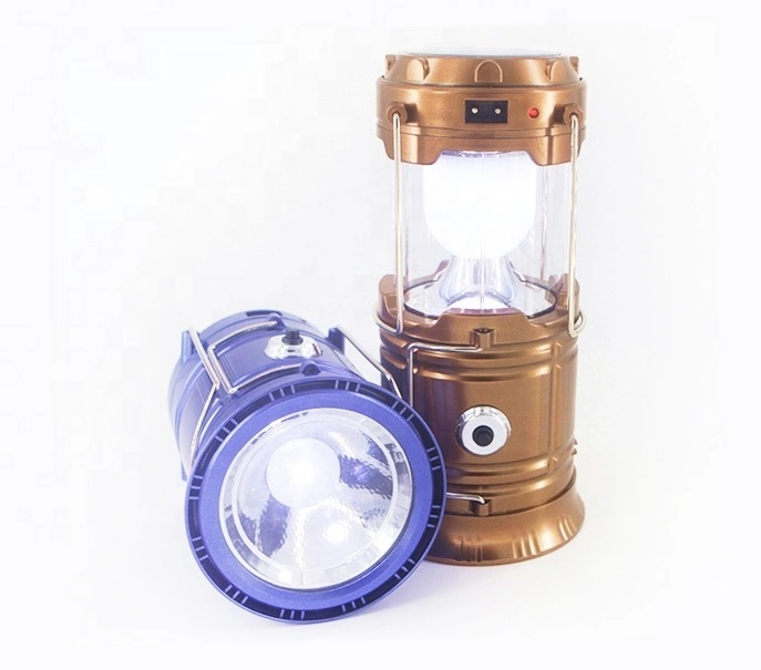 Waterproof Emergency Lamp Rechargeable Solar Battery Portable Camping Lantern