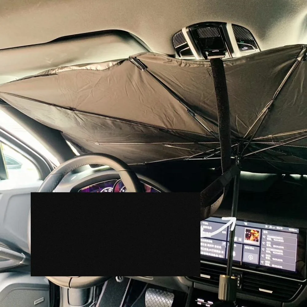 Paraguas plegable Parasol reflectante para coche parabrisas Protección solar calor Mantener el vehículo frío Wyz20459