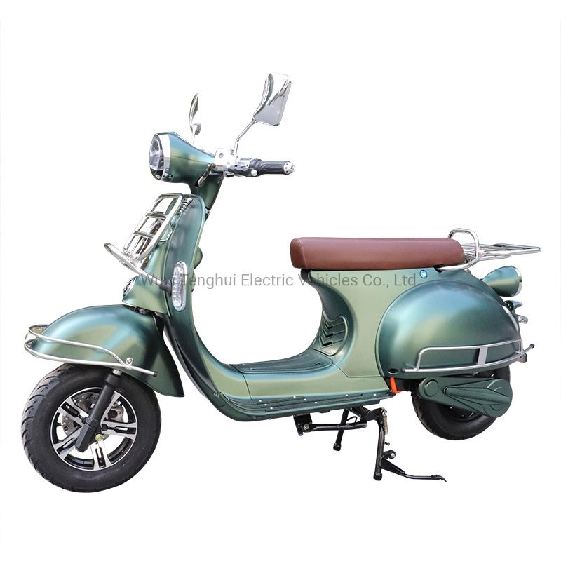 Hot Sale EEC Vespa 60V 2000W 3000W Powerful Electric Vespa Scooter Italy Vintage Style Electric Motorcycle