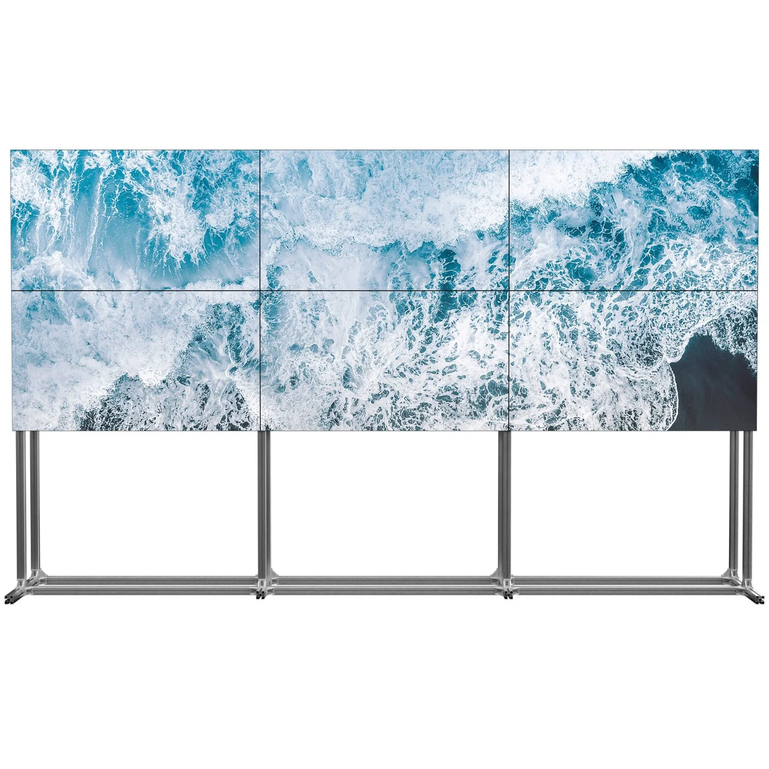 Android Advertising Player 46 Inch Ultra Thin Bezel LCD Video Wall Advertising LCD Advertising Player LED Backlit E Paper Display Video Wall