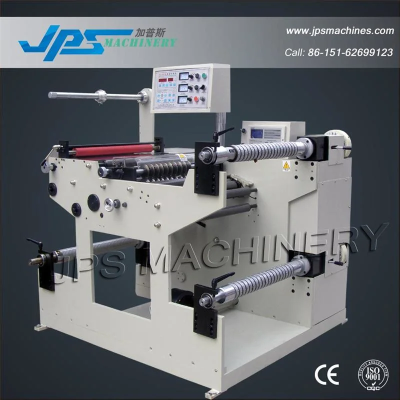 550mm Width Printed Label Slitting Machine with Lamination and Rewinding Constant Tension Control System