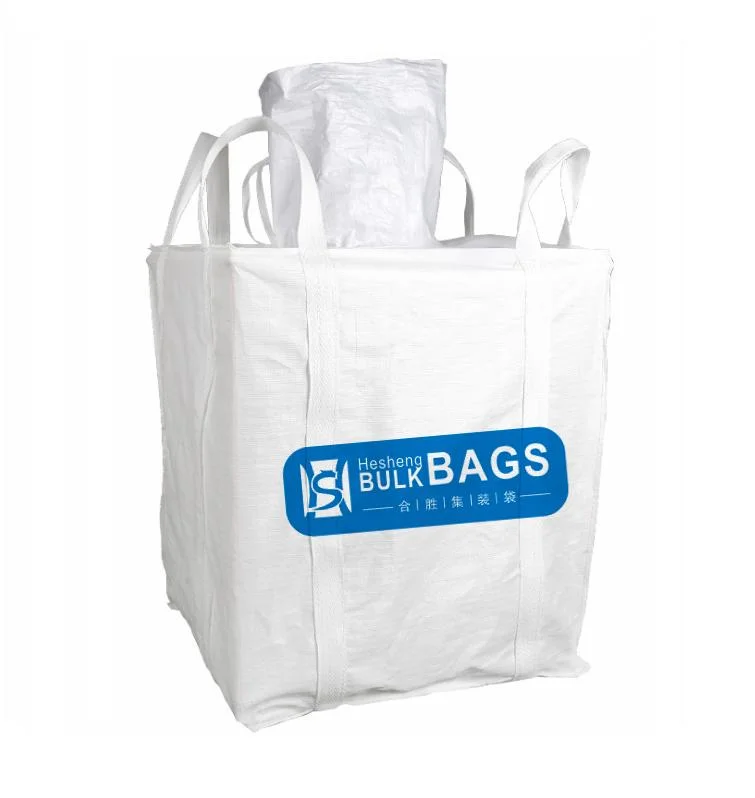 Hesheng Breathable Big Bag FIBC/Bulkbag/Polypropy/Jumbo Bag Salt Cement, Sand, Grain, Coal, Industrial Jumbo