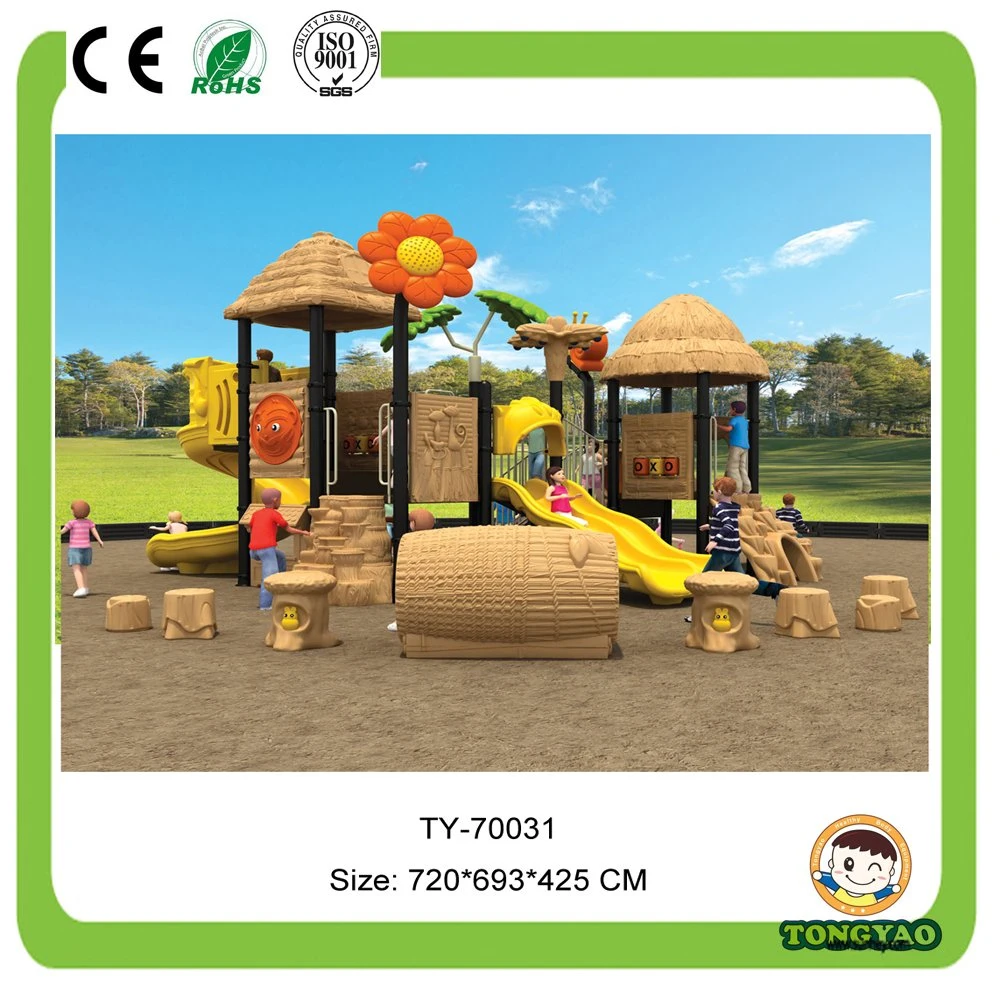 Parque de diversões Children Toy Garden equipamentos Rainbow Slide Swing Outdoor Playground (TY-70031)