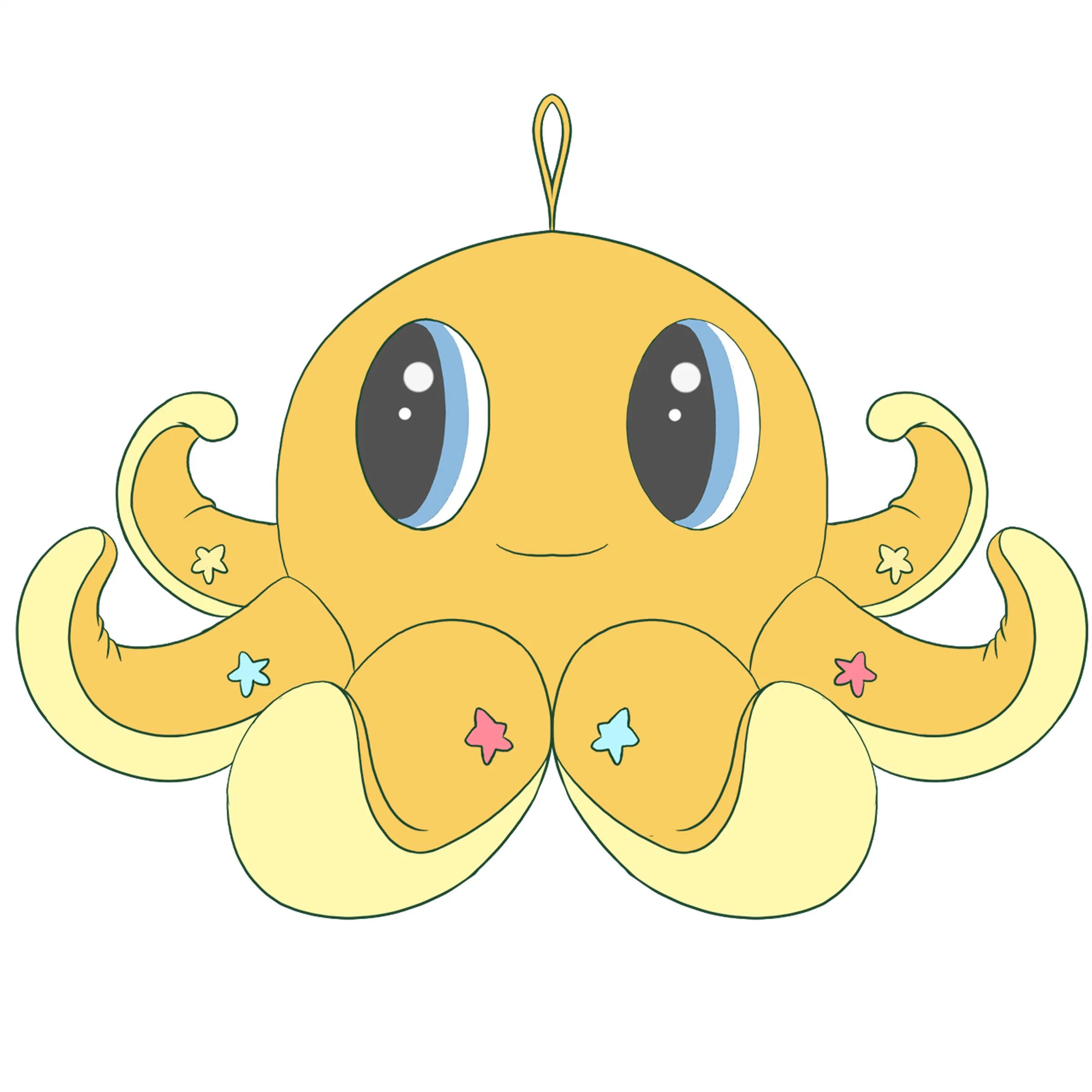 Oreiller en peluche spécial Flip Octopus en peluche pour animaux réversibles